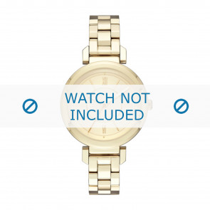 DKNY horlogeband NY2583 Staal Goud