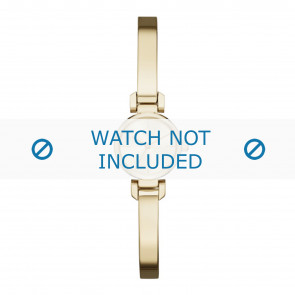 DKNY horlogeband NY2628 Staal Goud 6mm