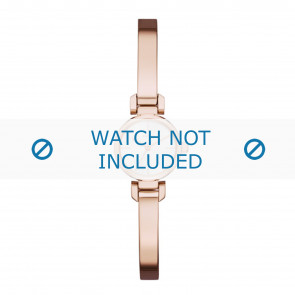 DKNY horlogeband NY2629 Staal Rosé 6mm