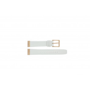 Horlogeband DKNY NY8516 Leder Wit 18mm