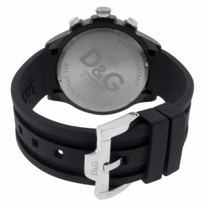 Dolce & Gabbana horlogeband DW0380 Rubber Zwart