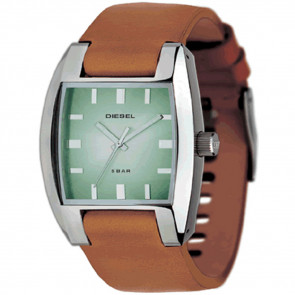 Diesel horlogeband DZ1045 Leder Cognac 19mm