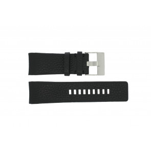 Diesel horlogeband DZ4031 / DZ4032 / DZ4028 Leder Zwart 29mm