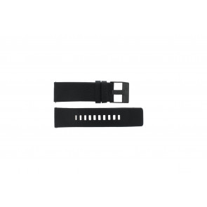 Diesel horlogeband DZ4311 Leder Zwart 24mm