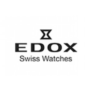 Horlogeband Edox 696842 Rubber Zwart 23mm