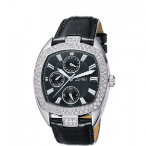 Horlogeband Esprit ES102022006 Leder Zwart 21mm