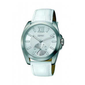 Horlogeband Esprit ES103592003U Leder Wit 21mm