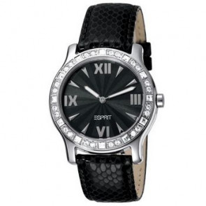 Horlogeband Esprit ES102662-001 Leder Zwart 18mm