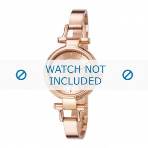 Esprit horlogeband 107632-ES107632006-40S Staal Rosé
