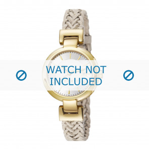 Esprit horlogeband ES107632009 Leder Beige