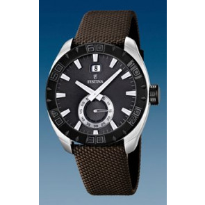 Festina horlogeband F16674-2 / F16674-3 Leder Bruin