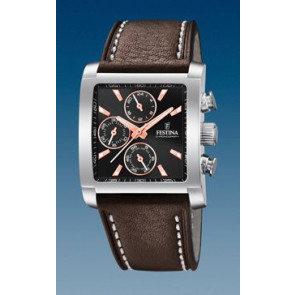 Horlogeband Festina F20424-4 / F20424-5 Leder Bruin