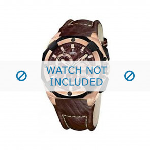 Horlogeband Festina F16357-2 Leder Bruin 21mm