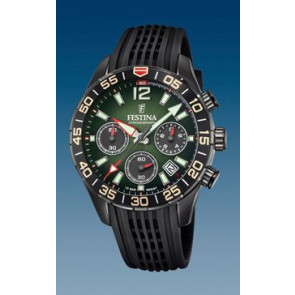 Horlogeband Festina F20518/2 Rubber Zwart 21mm