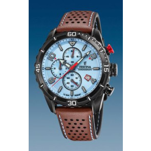Horlogeband Festina F20519/1 Leder Bruin