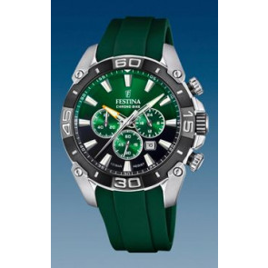 Horlogeband Festina F20544.3 Rubber Groen 22mm