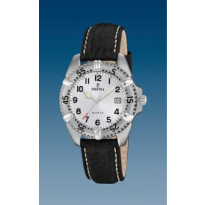 Horlogeband Festina F8888/M Leder Zwart
