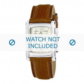 Festina horlogeband F16101-2 Leder Bruin + bruin stiksel