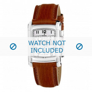 Festina horlogeband F16101-5 / F16101-4 Leder Lichtbruin + bruin stiksel