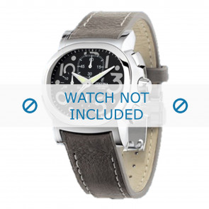 Festina horlogeband F16125.6 Leder Grijs 23mm