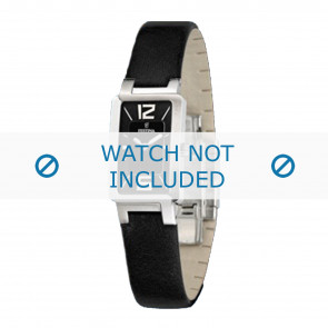 Horlogeband Festina F16218-A Leder Zwart 9mm