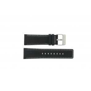 Festina horlogeband F16363-1 Leder Zwart 26mm 