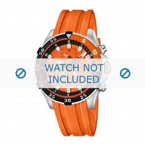 Horlogeband Festina F16604-3 Rubber Oranje 22mm