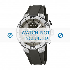 Festina horlogeband F16667-2 Rubber Grijs 26mm