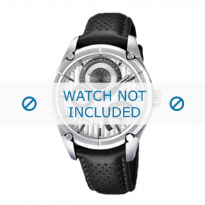 Horlogeband Festina F16767-5 Leder Zwart 21mm