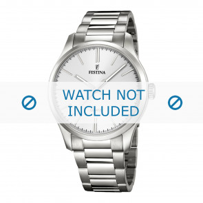 Horlogeband Festina F16807-1 / F16810 Staal 22mm
