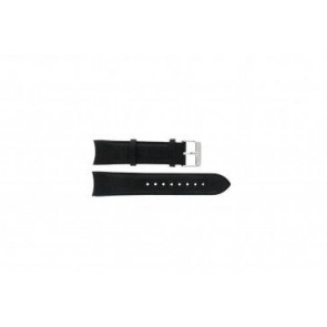Festina horlogeband F6821 / F6821/1 F6821/2 F6821/3 F6821/4 F6821/5 Leder Zwart 22mm + zwart stiksel