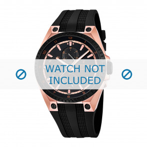 Festina horlogeband F16835-1 Rubber Zwart