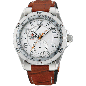 Horlogeband Orient FFM00004W0 / 222335 Croco leder Cognac 14mm