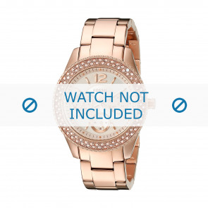 Horlogeband Fossil ES3590 Staal Rosé 18mm