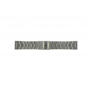 Fossil horlogeband FS4662 / 12XXXX / 25XXXX Staal Antracietgrijs 24mm
