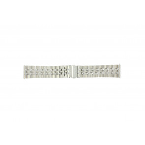 Fossil horlogeband FTW2111 Staal Zilver 22mm