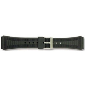 Horlogeband Condor P53 Kunststof/Plastic Zwart 20mm