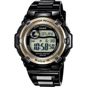 Casio horlogeband 10290521 Kunststof Zwart 14mm
