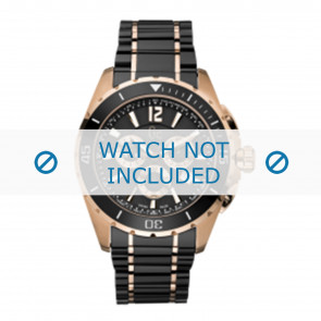 Guess horlogeband GC55000G Keramiek Zwart