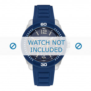 Horlogeband Guess W0967G2 Tread Silicoon Blauw 22mm