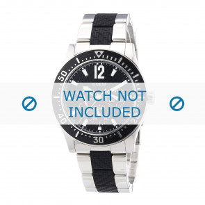 Guess horlogeband W15067L1 Staal Zilver