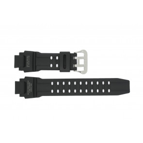 Casio horlogeband GW-4000-1AJ / 10397883 Silicoon Zwart 22mm