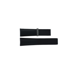Tag Heuer horlogeband FC6171 Leder Zwart + zwart stiksel