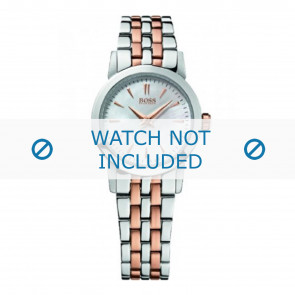 Hugo Boss horlogeband HB-194-3-14-2551 / HB1502344 Staal Bi-Color