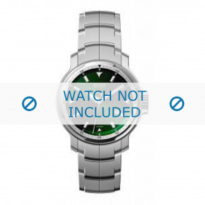 Hugo Boss horlogeband HB1512104 / HB-25-1-14-2035 Staal Zilver 22mm