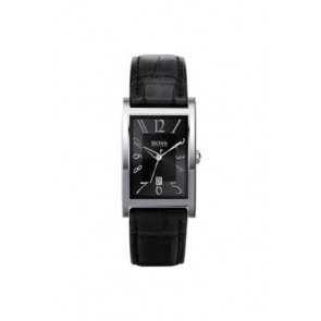 Horlogeband Hugo Boss HB-22-1-14-2008 / HB659302017 Leder Zwart