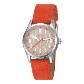 Horlogeband Esprit ES103444006 Leder Oranje 16mm