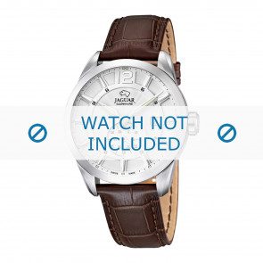 Horlogeband Jaguar J661-1 / J663 / J663-1 Leder Bruin 21mm