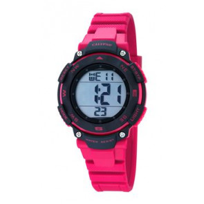 Horlogeband Calypso K5669-2 Rubber Roze