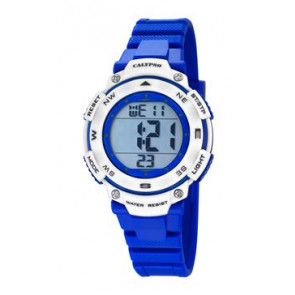 Horlogeband Calypso K5669-7 Rubber Blauw